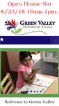 Mobile Screenshot of greenvalleymontessori.com